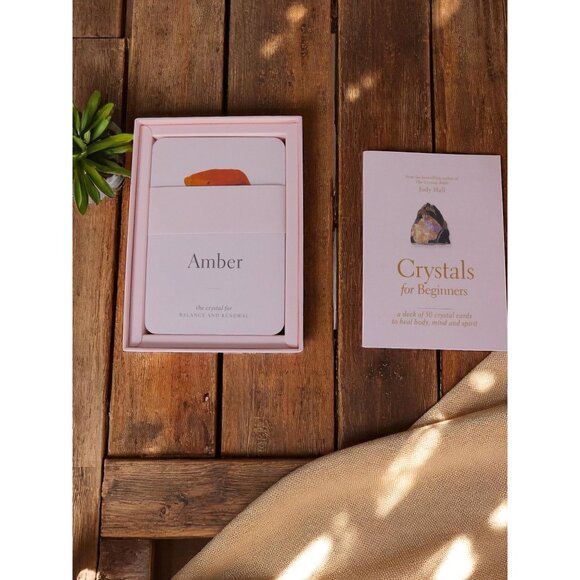 Crystals For Beginners Deck By Judy Hall 50 Cards To Heal Body Mind & Spirit New - Picture 5 of 11